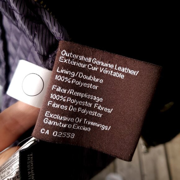 Danier Leather Jacket with Quilted Lining - Picture 10 of 15